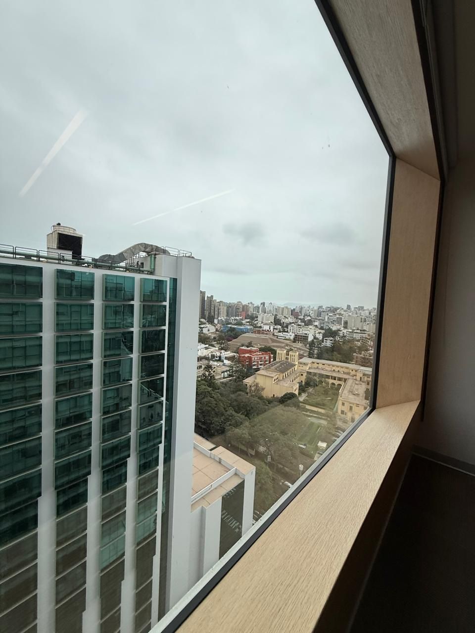 Vista de San Isidro desde la oficina